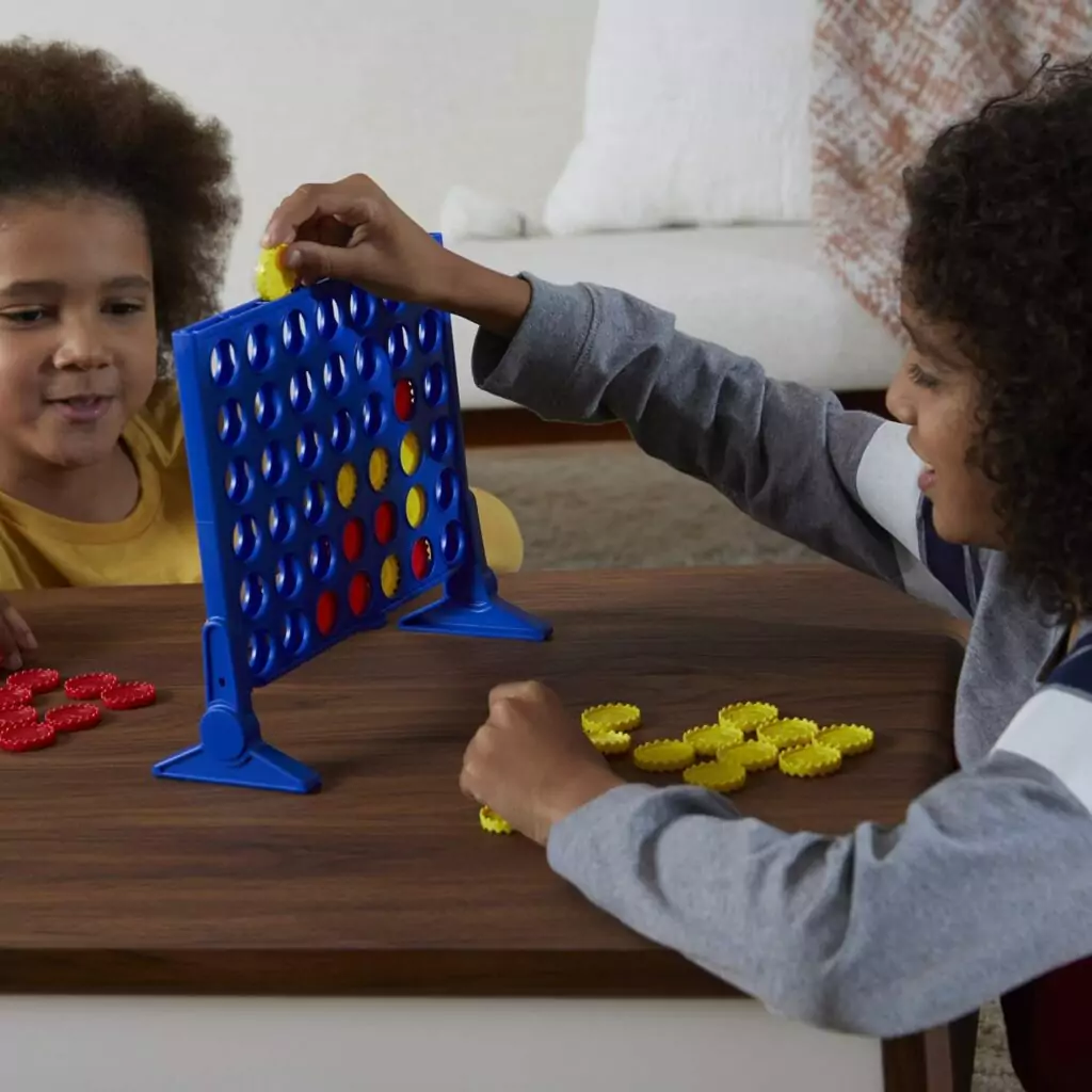 Hasbro Gaming Connect 4 offers a classic strategy board game experience, perfect for family fun and educational play, enhancing strategic skills.