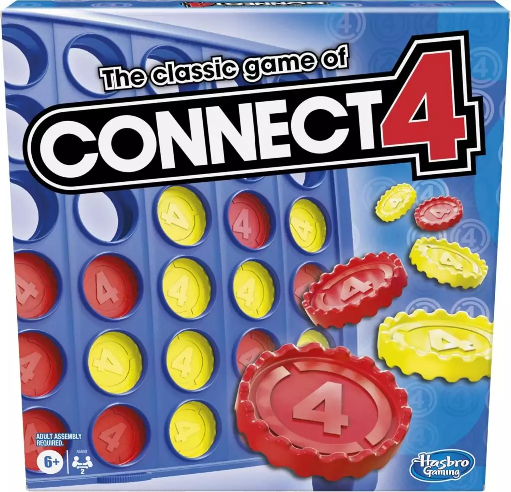 Engage kids in a Connect 4 strategy game, a fun and educational board game promoting critical thinking and family bonding through interactive play.