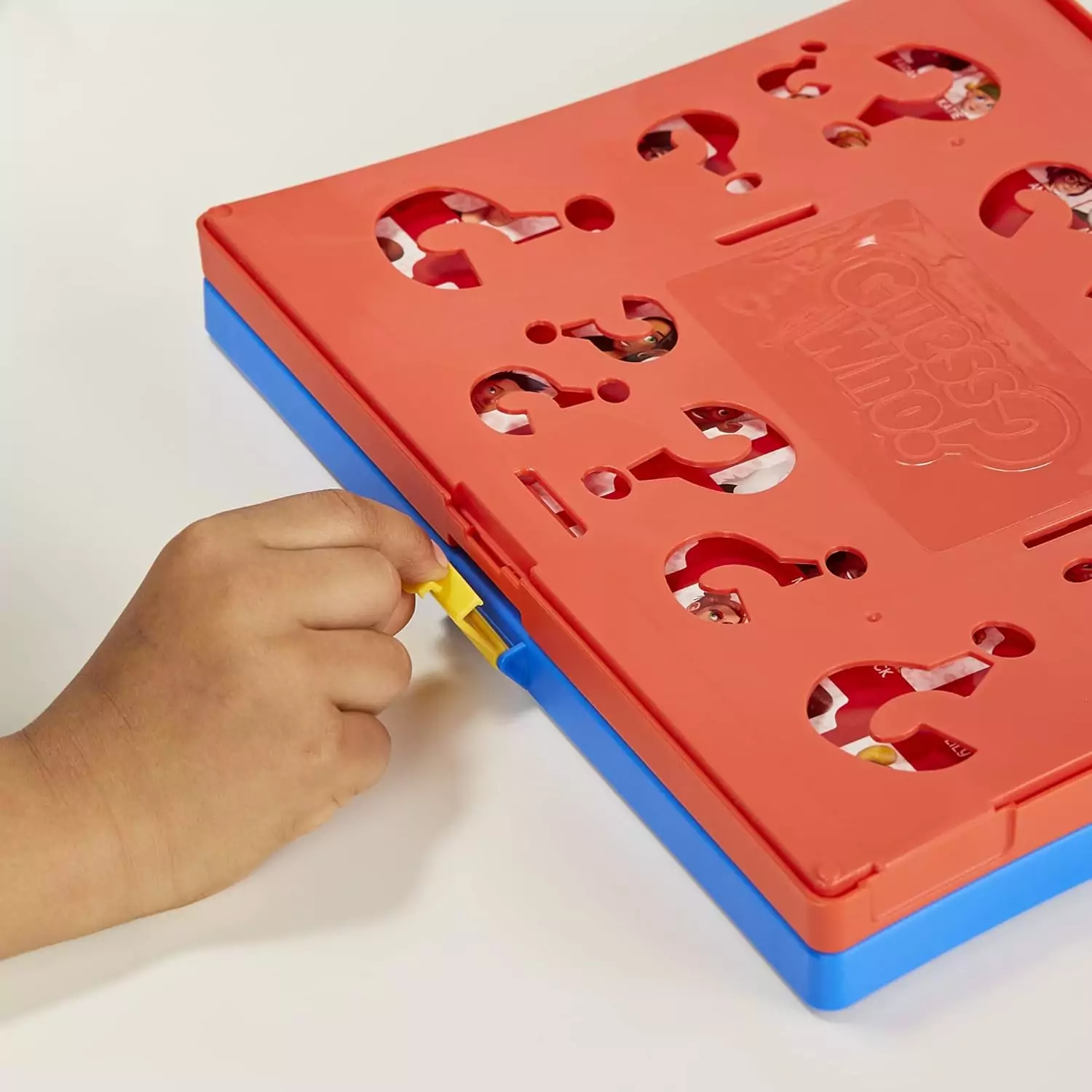 Engage kids with the Hasbro Gaming Guess Who Double-Sided Board Game, designed to enhance learning and fun with its interactive gameplay.