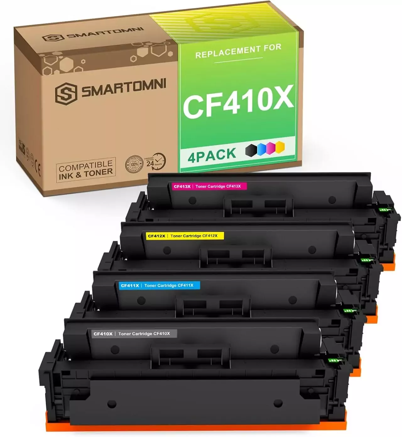 High-Yield CF410X Compatible Toner for HP 410A/410X: Ideal for Classroom Printing, Ensuring Quality and Efficiency in Educational Settings.