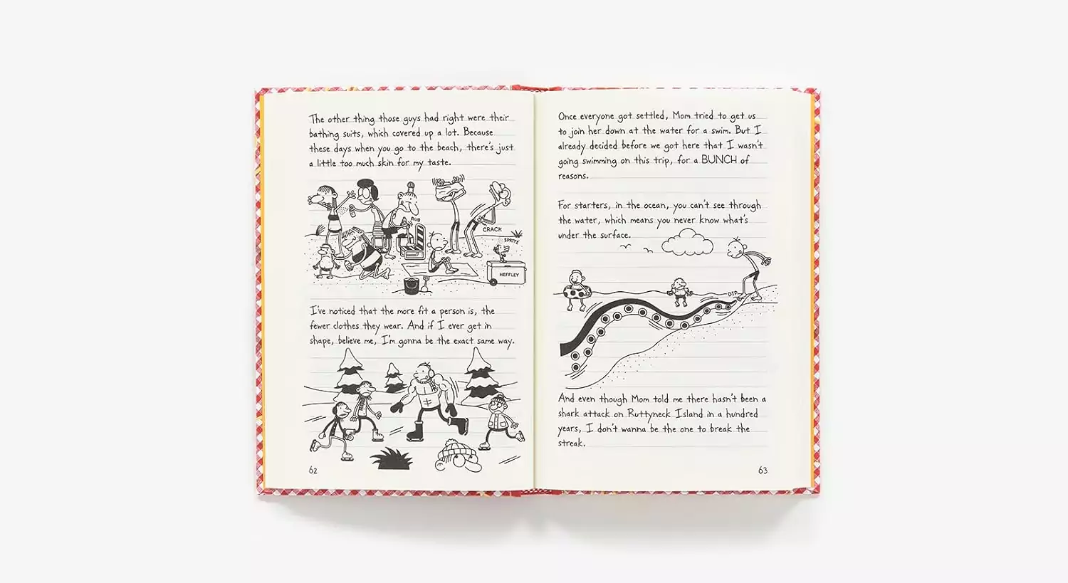 Discover phonics fun in the 19th Diary of a Wimpy Kid book with vibrant illustrations, engaging young readers in an exciting literacy adventure.