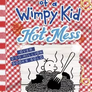 Engage young readers with the Diary of a Wimpy Kid Book 19 illustration, making phonics fun and interactive in a hot mess adventure.