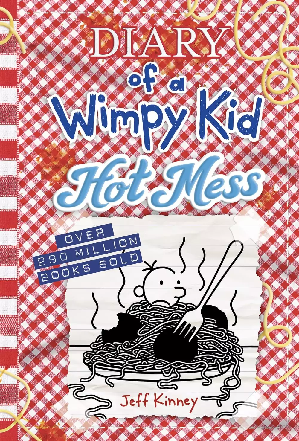 Engage young readers with the Diary of a Wimpy Kid Book 19 illustration, making phonics fun and interactive in a hot mess adventure.