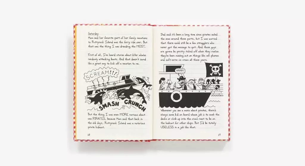 Diary of a Wimpy Kid Book 19 cover: Captivating young readers with an exciting phonics adventure. Ideal for engaging kids in reading.