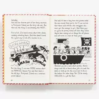 Diary of a Wimpy Kid Book 19 cover: Captivating young readers with an exciting phonics adventure. Ideal for engaging kids in reading.