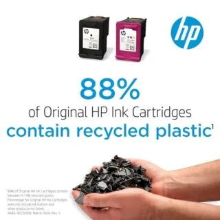 HP 63 Black and Tri-Color Ink Cartridge 2-Pack for DeskJet printers. Ideal for educational supplies, offering high-quality printing.