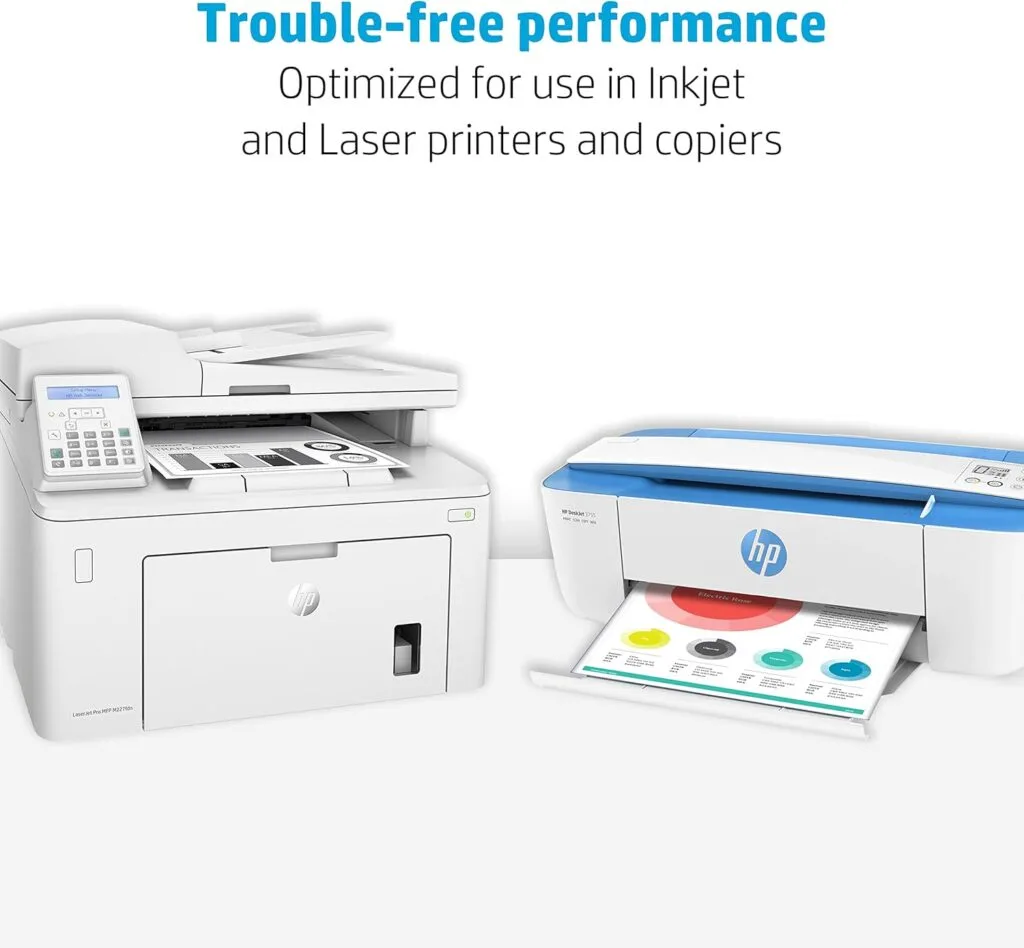 HP 8.5x11 Paper, 20lb, 5000 Sheets for Educators, 92 Brightness - Ideal for Classroom Printing and Copying Needs