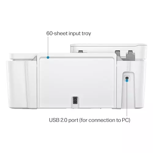 HP Deskjet 4255e Wireless All-in-One Inkjet Printer with 3-Month Ink Offer, Designed for Educators, Provides Efficient and Versatile Printing.