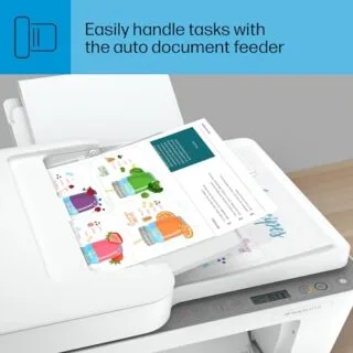 HP DeskJet 4255e Wireless Inkjet Printer, ideal for educators, offers seamless printing and includes a 3-month ink supply for uninterrupted use.