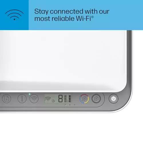 HP DeskJet 4255e Wireless Inkjet Printer ideal for educators, featuring 3-month ink supply, convenient wireless printing, and efficient performance.