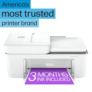 HP DeskJet 4255e wireless inkjet printer provides educators with a 3-month ink offer, ensuring high-quality printing for school materials.
