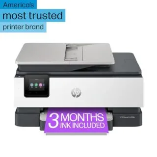 Boost classroom productivity with the HP OfficeJet Pro 8135e Wireless Printer, offering efficient all-in-one printing and seamless wireless connectivity.