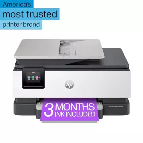 Boost classroom productivity with the HP OfficeJet Pro 8135e Wireless Printer, offering efficient all-in-one printing and seamless wireless connectivity.
