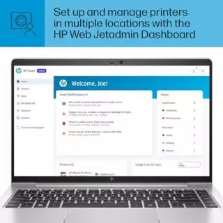 Efficient Wireless Color Printer for Educators: HP OfficeJet Pro 9110b offers duplex printing, ideal for classroom use and high-quality educational materials.