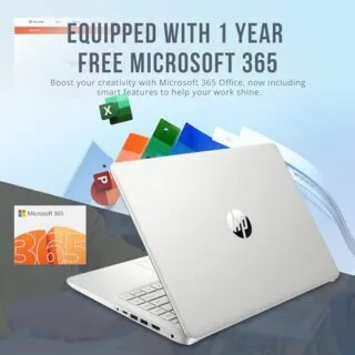 HP Stream 14" HD Laptop with Intel Celeron N4120, 16GB RAM, and 288GB storage, ideal for educators seeking an efficient, reliable computing solution.