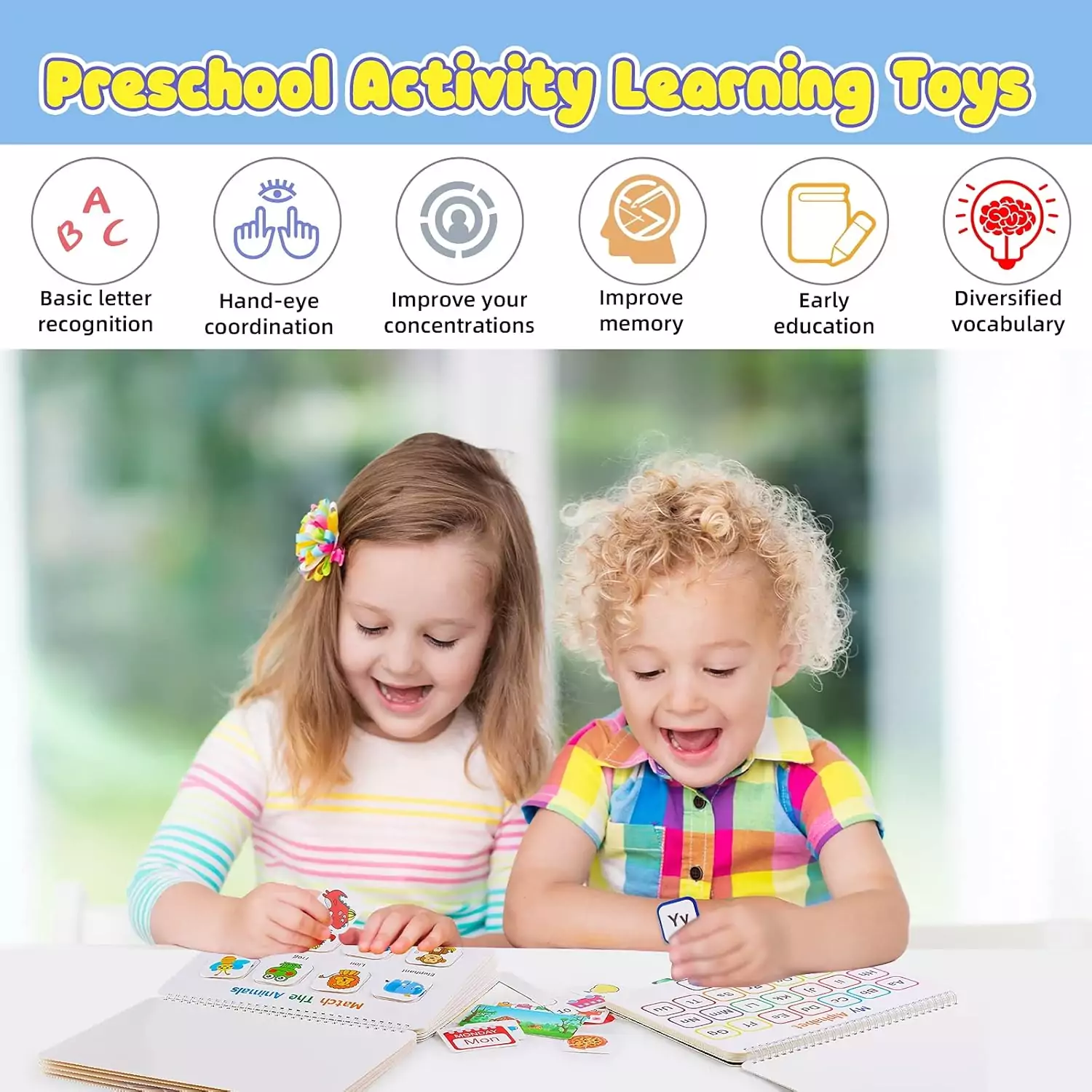 Explore engaging Montessori themes with this activity book designed for preschoolers, enhancing early education through interactive learning experiences.