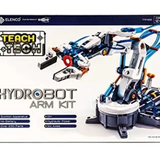 Hydraulic Robotic Arm Kit: Educational STEM Toy for Kids 12+. Inspire creativity and learning through hands-on building and engineering exploration.