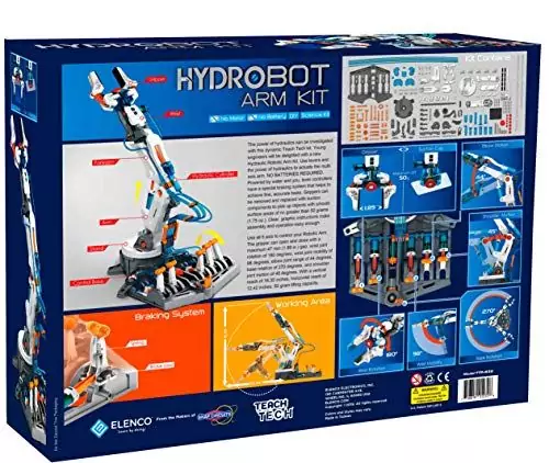Hands-on STEM Learning: Hydraulic Robotic Arm Kit for Kids and Educators - Perfect for Enhancing Engineering Skills and Creativity