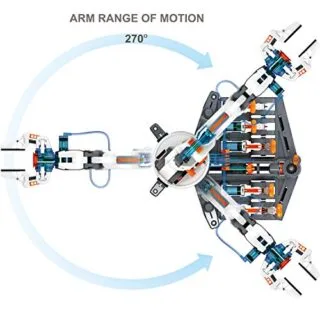 Hydraulic Robotic Arm Kit: Ideal STEM Education Tool for Kids and Teachers, Enhancing Learning with Hands-On Robotics and Engineering Principles