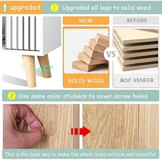 3-Tier Wooden Bookcase with 8 Cubes: Ideal Classroom Display Piece Enhancing Organized Learning and Hands-on Educational Activities.