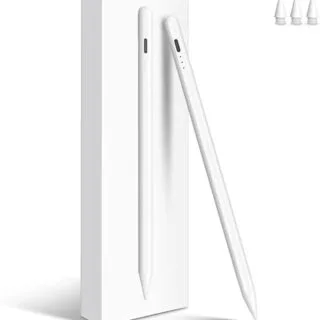 Fast-charging iPad stylus pen with palm rejection and tilt features, perfect for educators seeking precision and efficiency in digital note-taking.
