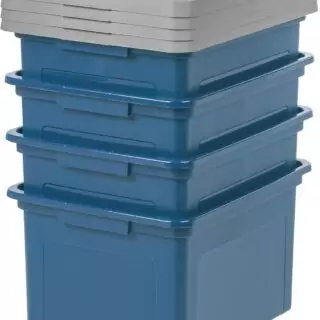 Iris USA Classroom File Organizer: Sturdy Storage for Teachers, Ideal for Classroom Organization, Efficiently Holds and Sorts School Materials