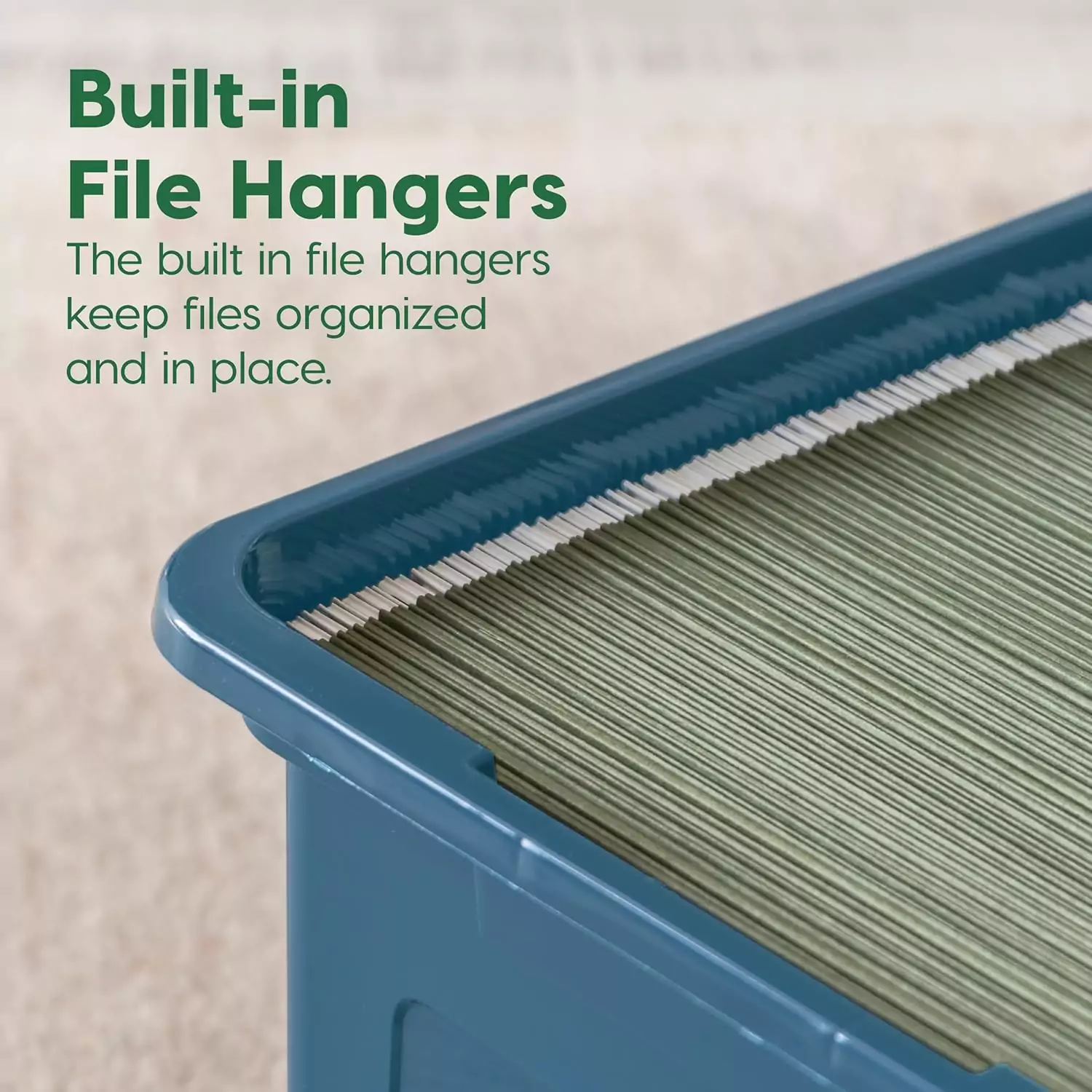 Iris USA Classroom File Organizer: Durable storage solution for educators to organize and store letter and legal documents efficiently.