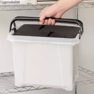 Water-resistant classroom file organizer for letter and legal files, ensuring efficient sorting and protection of important documents. Ideal for teachers and students.