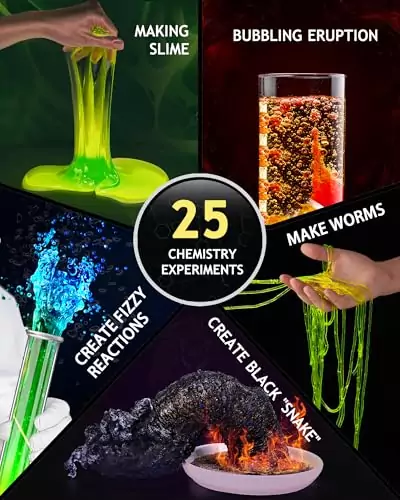 STEM Science Kits for Kids: Interactive 4-in-1 Educational Toys for Classroom and Home Learning, Foster Curiosity and Enhance Science Skills
