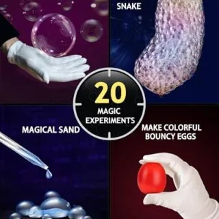 Interactive STEM Toys for Kids: 4-in-1 Science Kits for Classroom and Home Learning, Enhance Creativity and Critical Thinking Skills