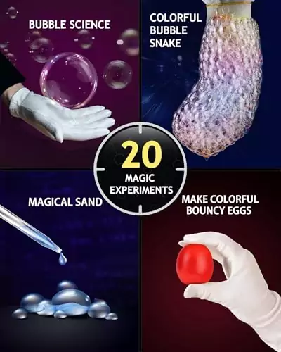 Interactive STEM Toys for Kids: 4-in-1 Science Kits for Classroom and Home Learning, Enhance Creativity and Critical Thinking Skills