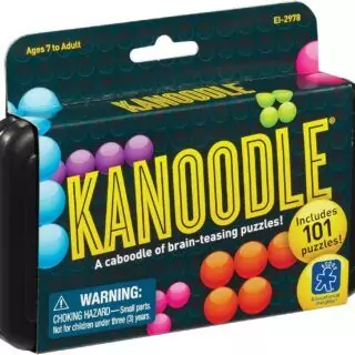 Kanoodle 3D Brain Teaser Puzzle: Educational Game for Kids Ages 7+ - Engaging Classroom Activity to Enhance Problem-Solving and Critical Thinking Skills