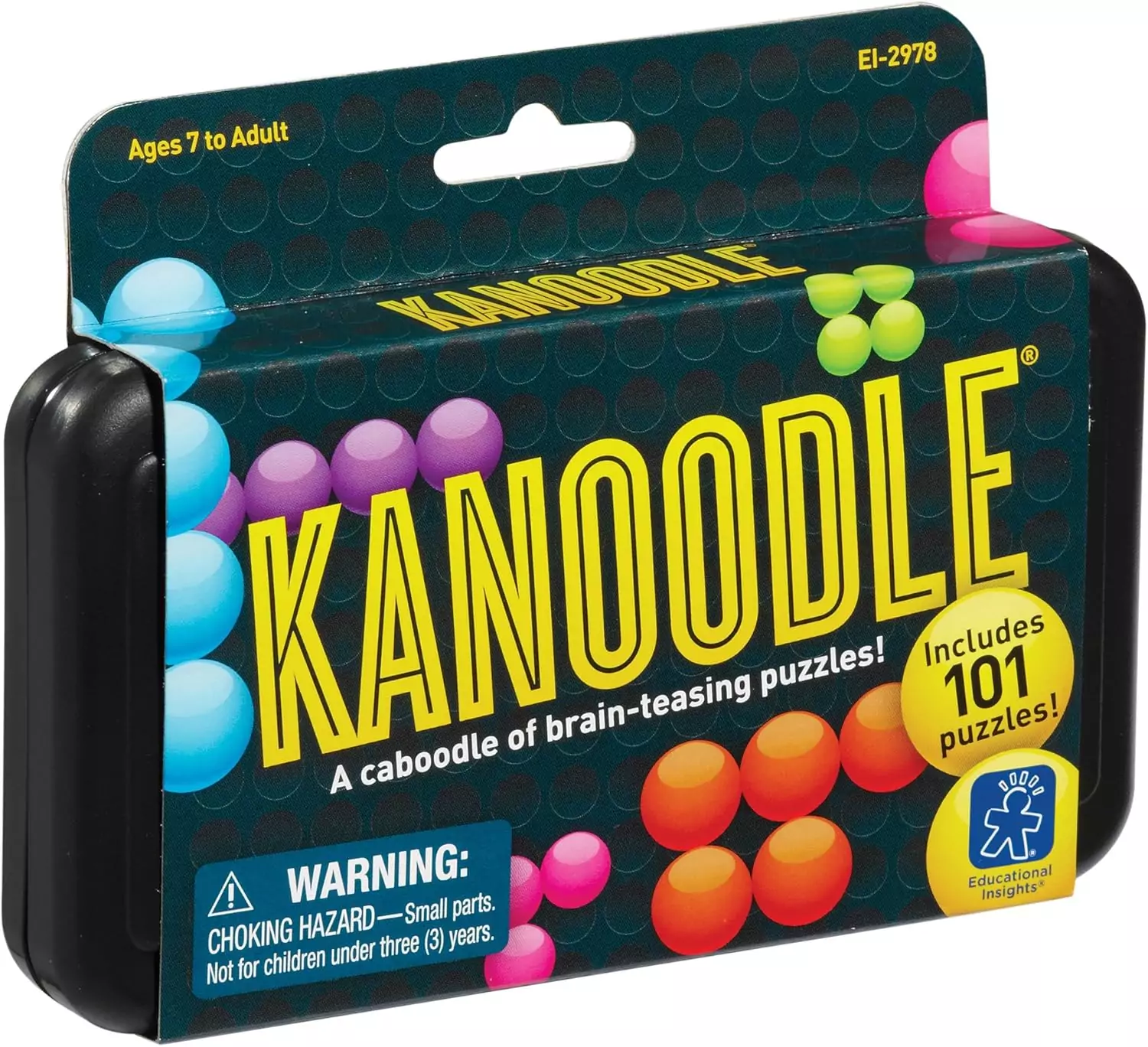 Kanoodle 3D Brain Teaser Puzzle: Educational Game for Kids Ages 7+ - Engaging Classroom Activity to Enhance Problem-Solving and Critical Thinking Skills