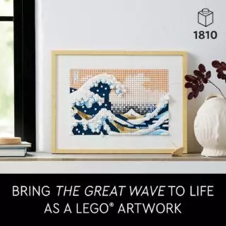 Lego Art Hokusai 31208 offers a 3D ocean wall art kit perfect for enhancing STEM learning and fostering creativity in classroom projects.
