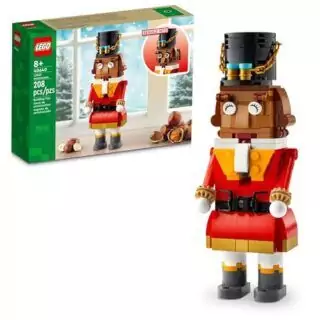 Lego Nutcracker Christmas Decor Set: Ideal for kids aged 8+, this interactive building kit serves as a festive and educational classroom activity.