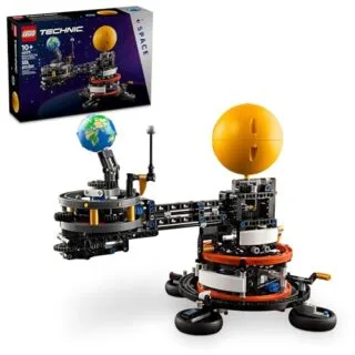 Lego Technic Earth Moon Orbit Set: Science Kit for Kids. Ideal gift for space enthusiasts. Encourages learning and creativity through play.