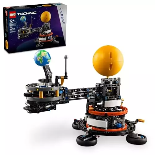 Lego Technic Earth Moon Orbit Set: Science Kit for Kids. Ideal gift for space enthusiasts. Encourages learning and creativity through play.
