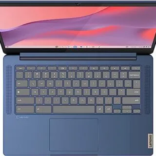 14-inch Lenovo FHD Touchscreen Chromebook for Educators - Ultra-Slim Laptop with 8-Core Processor. Ideal for a Seamless and Efficient Learning Experience.