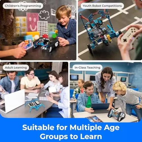 Discover the Makeblock mBot Ultimate, a 10-in-1 robotics kit designed to inspire children with engaging coding activities and hands-on learning.