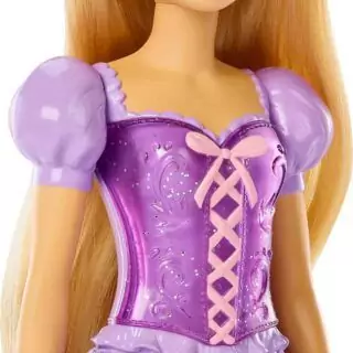 Mattel Disney Princess Rapunzel Doll features a sparkling gown perfect for imaginative play and storytelling with a favorite fairytale character.