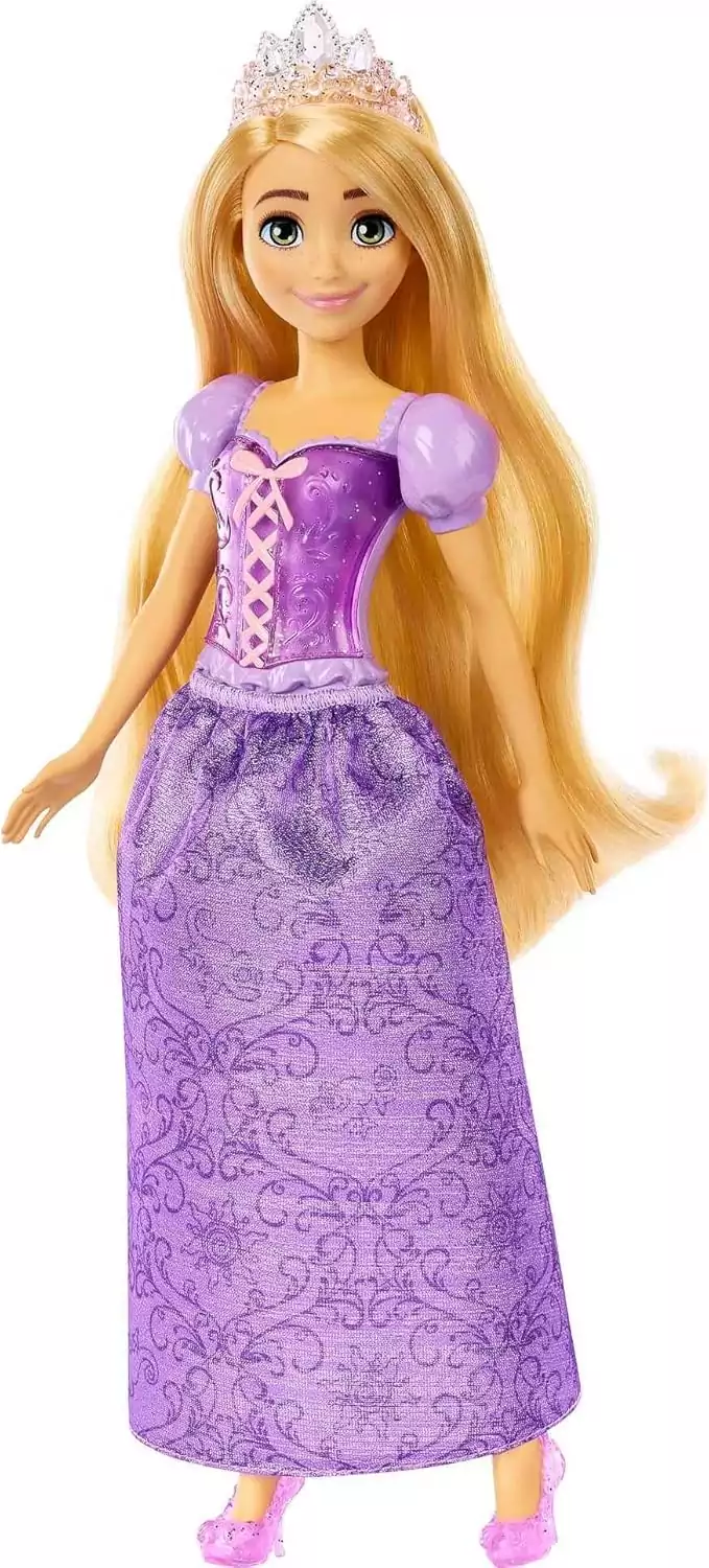 Mattel Disney Princess Rapunzel Doll in Glittering Fashion for Imaginative Play, Educators Edition - Perfect for Creative Storytelling and Learning.