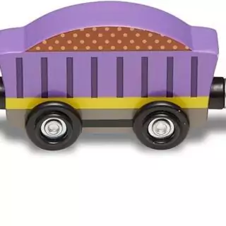 Enhance playtime and skill development with the Melissa Doug Wooden Magnetic Train Set, an 8-piece educational toy designed to inspire imagination and learning.