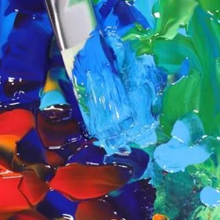 Mont Marte 24 Color Acrylic Paint Set ideal for canvas, wood, and fabric projects; offers vibrant hues, perfect for enhancing your art with vivid colors.