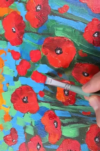 Mont Marte Acrylic Paint Set: 24 Vibrant Colors Perfect for Enhancing Canvas, Wood, and Fabric Art Projects with Exceptional Quality and Versatility