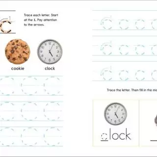 Enhance children's pen control and letter tracing abilities with an engaging learning workbook designed to improve handwriting and fine motor skills.