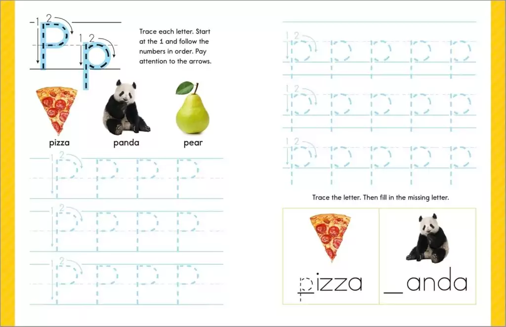 Writing Workbook for Kids: Boost Pen Control and Improve Letter Tracing Skills. Perfect Educational Tool for Young Learners.