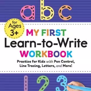 Children's First Writing Workbook: Enhance Pen Control, Tracing Skills, and Letter Recognition with Engaging and Fun Activities for Young Learners.