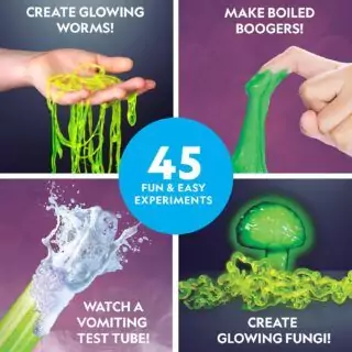 National Geographic Gross Science Kit offers 45 interactive experiments designed for engaging classroom learning and hands-on scientific exploration.