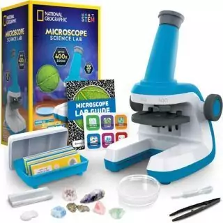 National Geographic Kids Microscope Kit: An ideal educational tool for young scientists to explore and learn about microbiology.