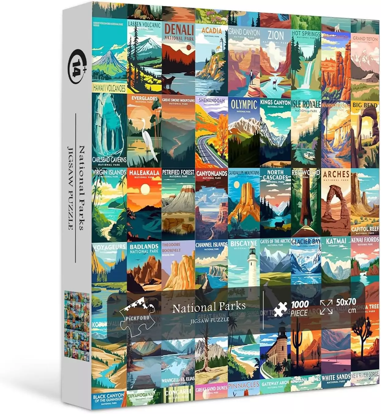 Discover Zion's breathtaking landscapes with this educational national parks puzzle, perfect for educators and travel enthusiasts seeking inspiration.